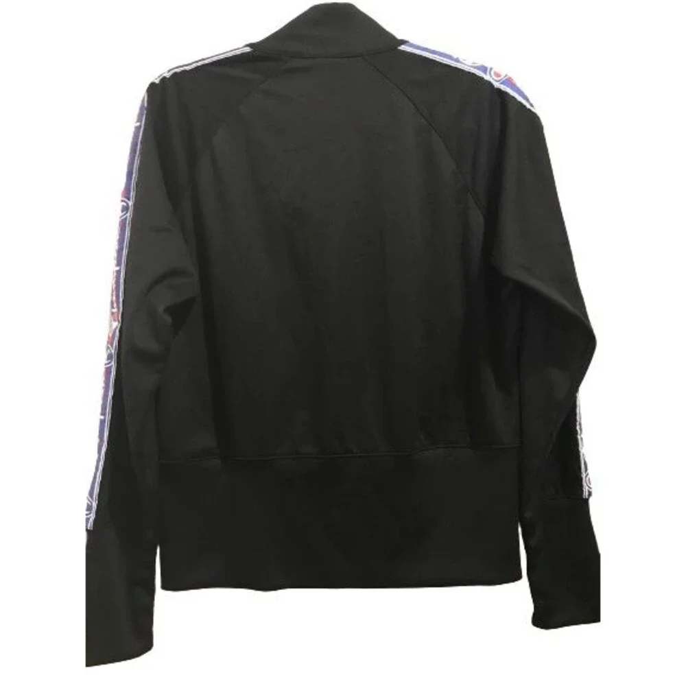 Youth Large Champion Track Jacket Black Zip up w/ Pockets